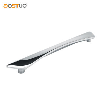 Zinc alloy furniture cabinet drawer handle Shiny Chrome hole distance 160mm 79g AST-2002